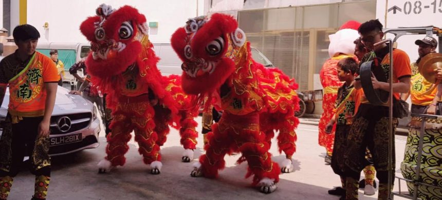 CNY 2019 Lion Dance Performance